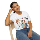 Purr-fect Comfort for Cat Lovers: Unisex Soft-Style T-Shirt