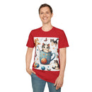 Purr-fect Comfort for Cat Lovers: Unisex Soft-Style T-Shirt