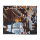 Fire place Arctic Fleece Blanket