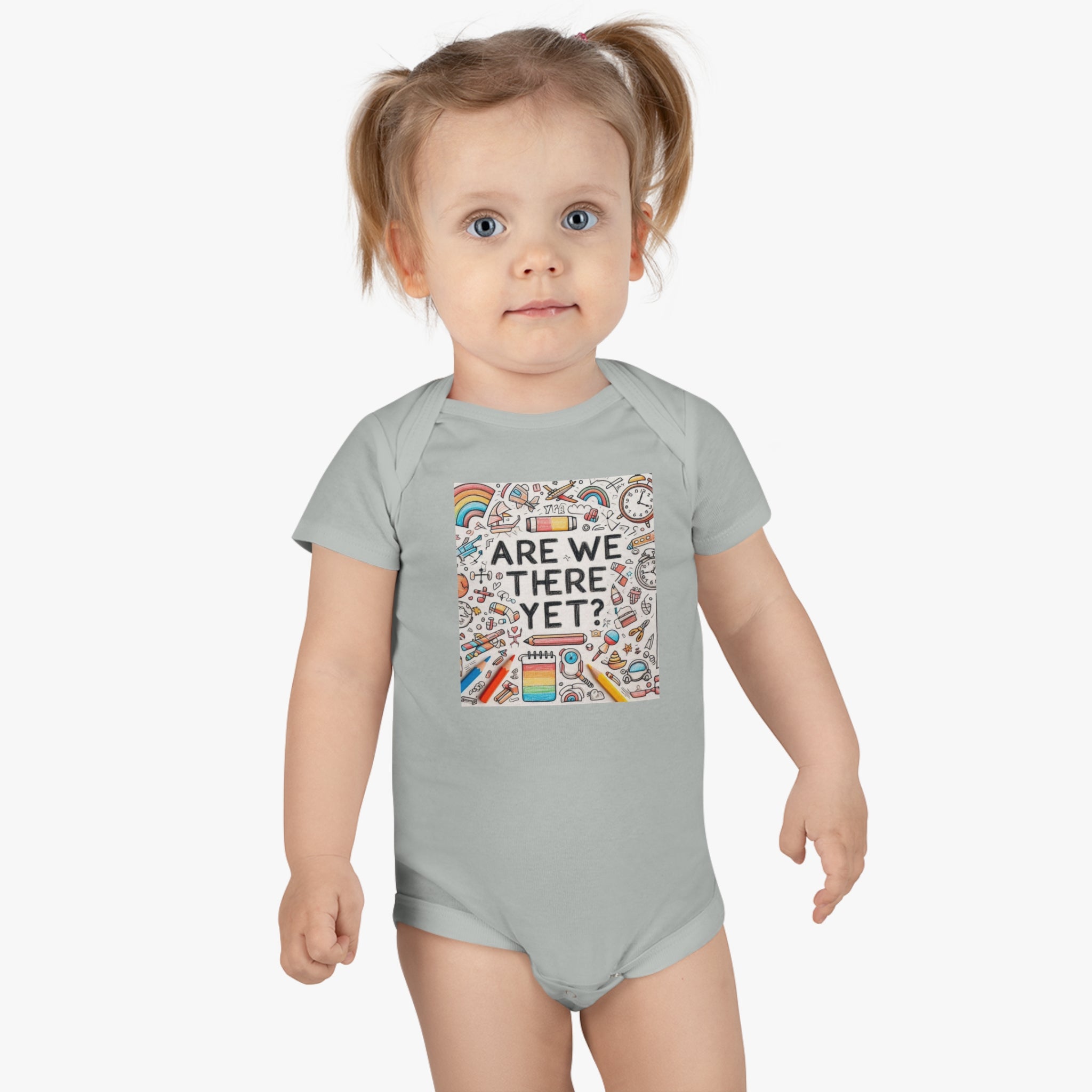“Are We There Yet?” Baby Short Sleeve Onesie®