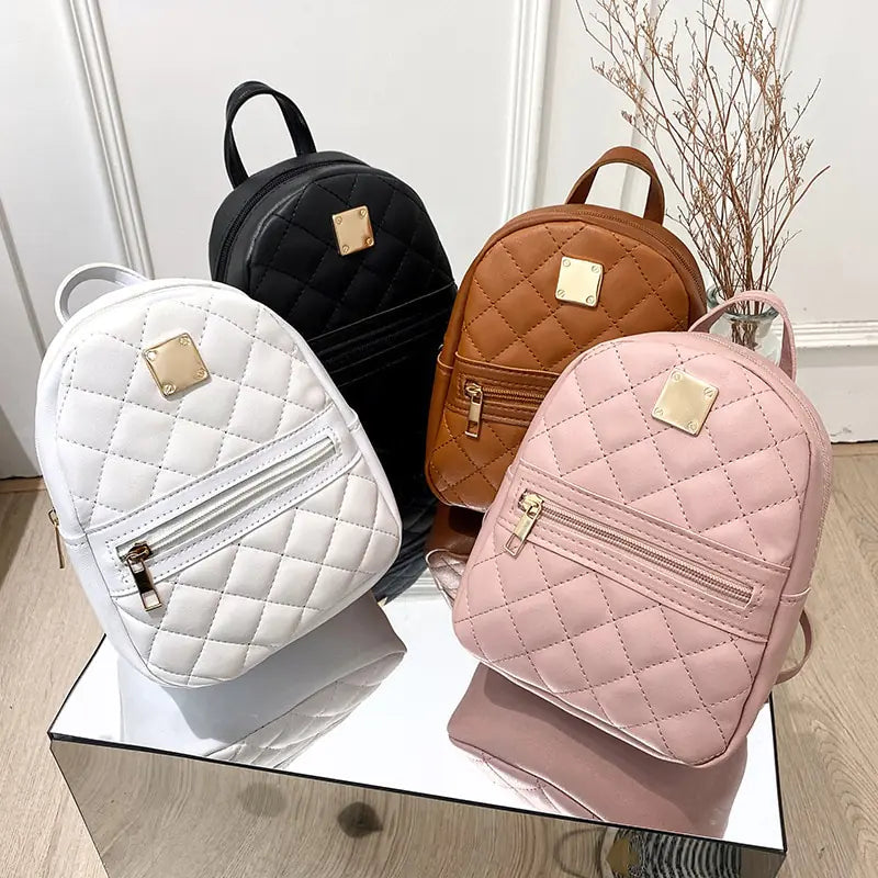 Mini Leather Multifunction Crossbody Bag