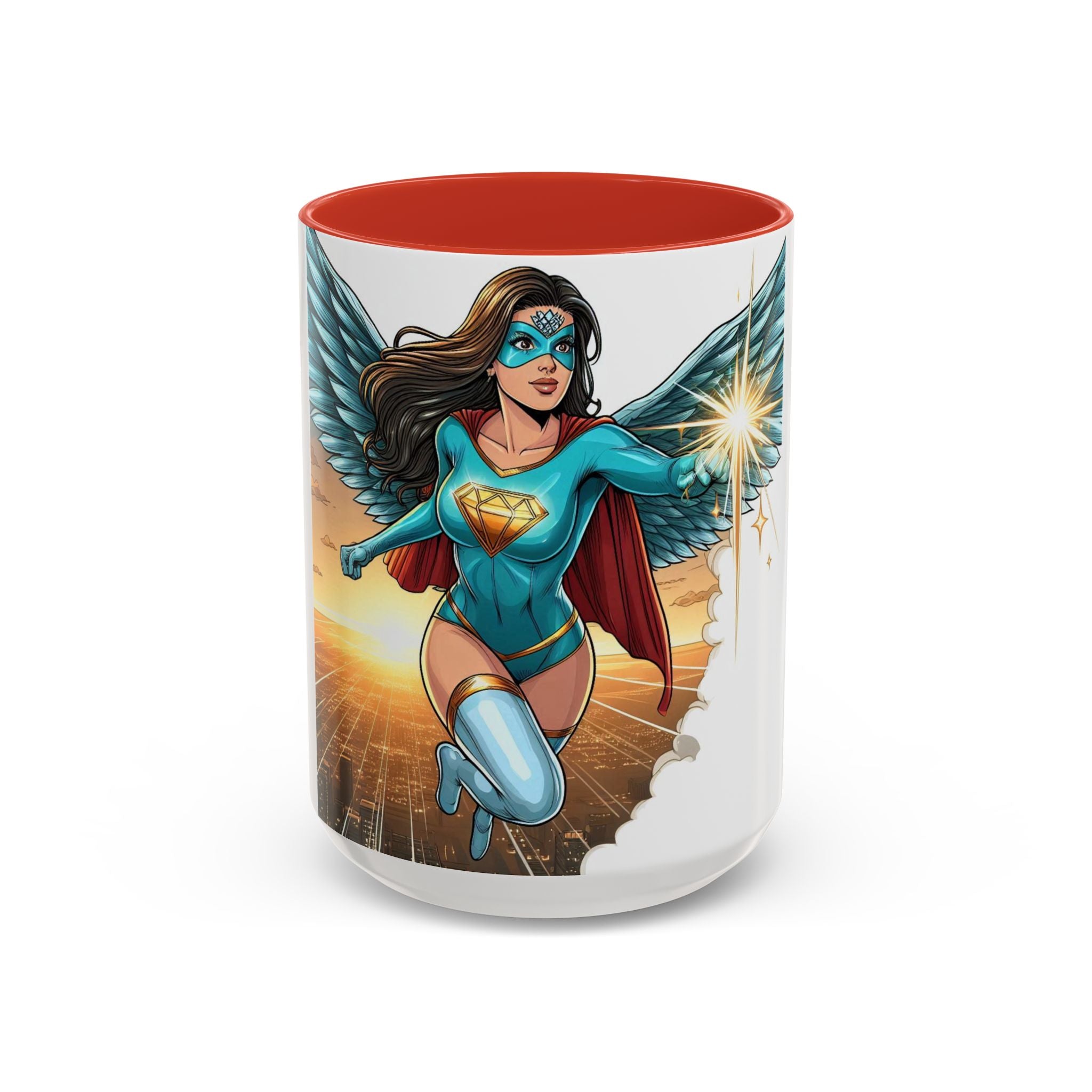 "Aquila Diamond" Accent Coffee Mug (11, 15oz)