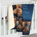 "Cheering You On" Sherpa Fleece Blanket