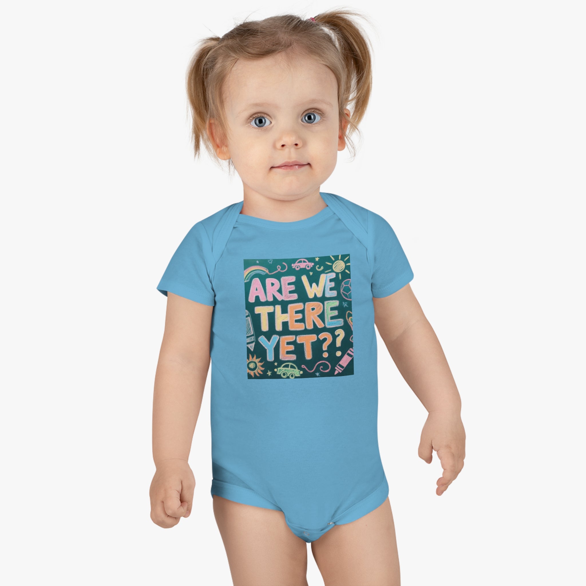 “Are We There Yet?” Baby Short Sleeve Onesie®
