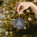 Fireworks Christmas Tree Glass Ornaments