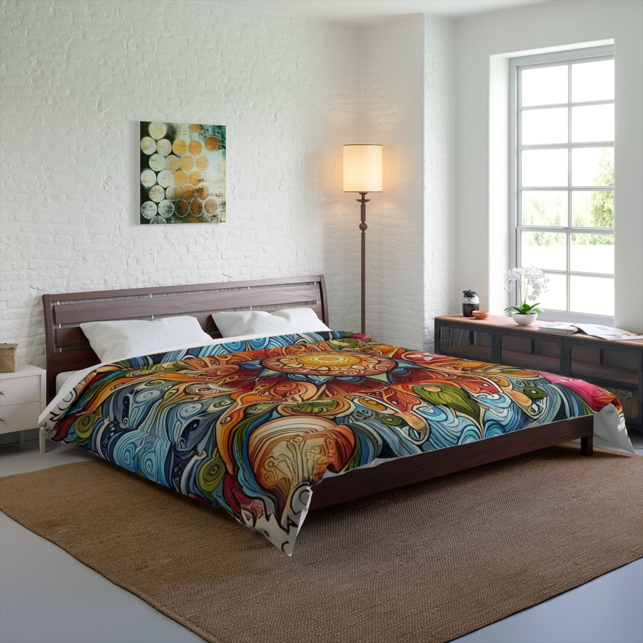 Earth, wind and, fire and earth Comforter