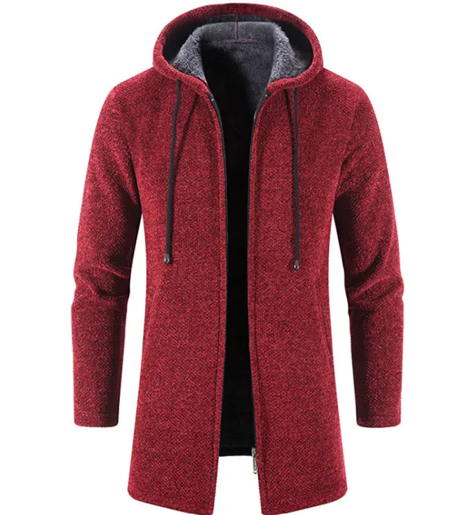 Men's All-Season Fleece-Lined Cardigan