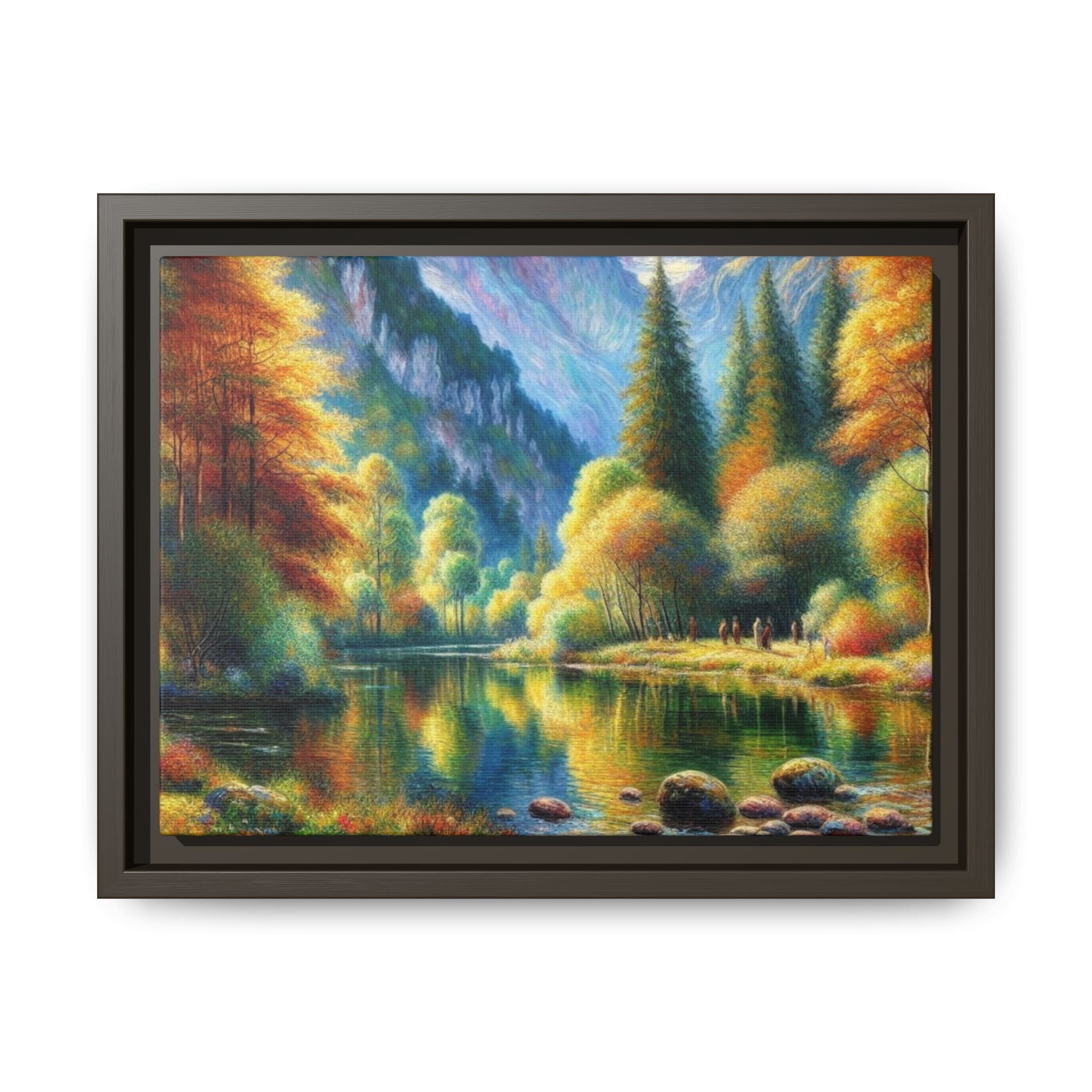 Michelangelo-Style Nature Canvas Painting