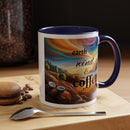 "Earth, Wind, and Fire" Accent Coffee Mug (11, 15oz)