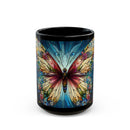 "Our Butterfly Mosaic" Black Mug (11oz, 15oz)