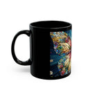 "Our Butterfly Mosaic" Black Mug (11oz, 15oz)