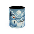Accent Coffee Mug Snowman (11, 15oz)