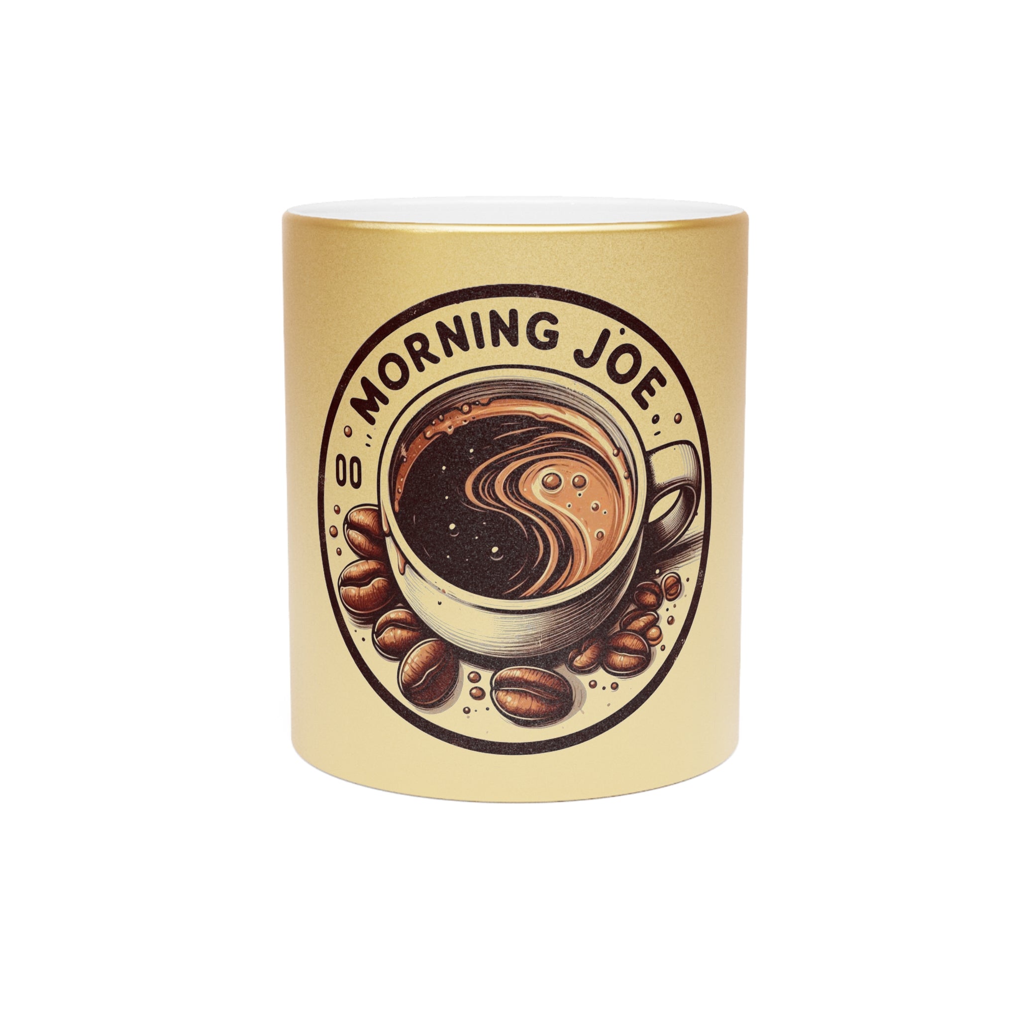 Morning Joe Collection: Metallic Mug (Silver\Gold)