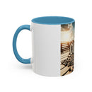 Coffee Beans Accent Coffee Mug (11, 15oz)