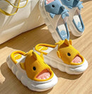 Cartoon Bear Kids Slippers