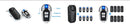 Hollarm Wireless Bicycle Vibration Alarm Rechargeable Waterproof Motorcycle Bike Alarms Remote Control Anti Lost Security Sensor