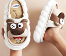 Cartoon Bear Kids Slippers