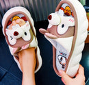 Cartoon Bear Kids Slippers