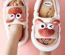 Cartoon Bear Kids Slippers