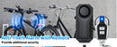 Hollarm Wireless Bicycle Vibration Alarm Rechargeable Waterproof Motorcycle Bike Alarms Remote Control Anti Lost Security Sensor