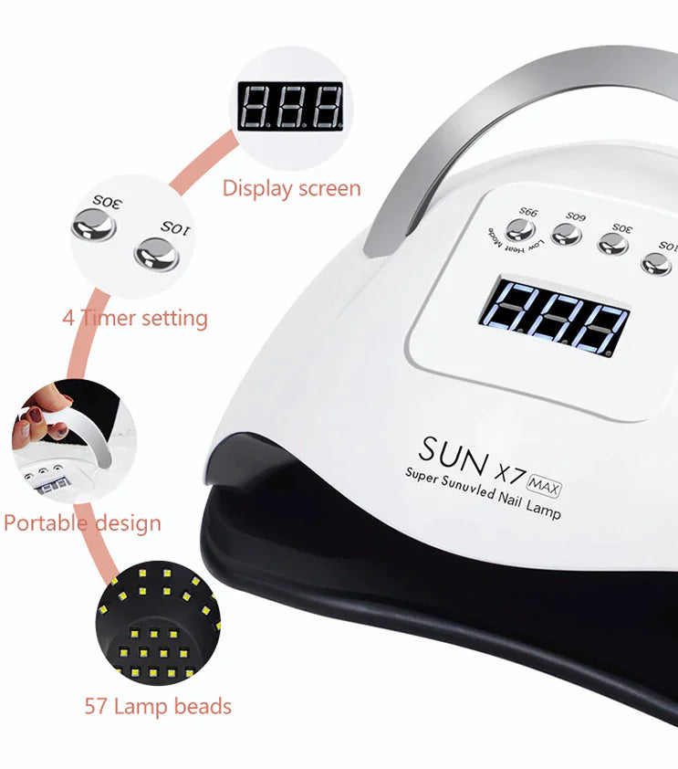 220W Nail Dryer LED Lamp