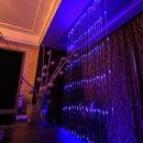 LED Meteor Shower Rain Waterfall Curtain Lights