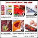 Santa Claus and Deer Diamond Painting