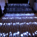 LED Meteor Shower Rain Waterfall Curtain Lights