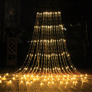 LED Meteor Shower Rain Waterfall Curtain Lights