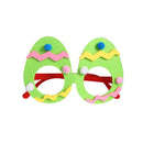 Easter Funny Glasses Props – Kids’ Cartoon Bunny & Eggshell Eyeglass Frames, Non‑Woven Fabric Easter Party Decorations & Gifts