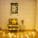 LED Meteor Shower Rain Waterfall Curtain Lights