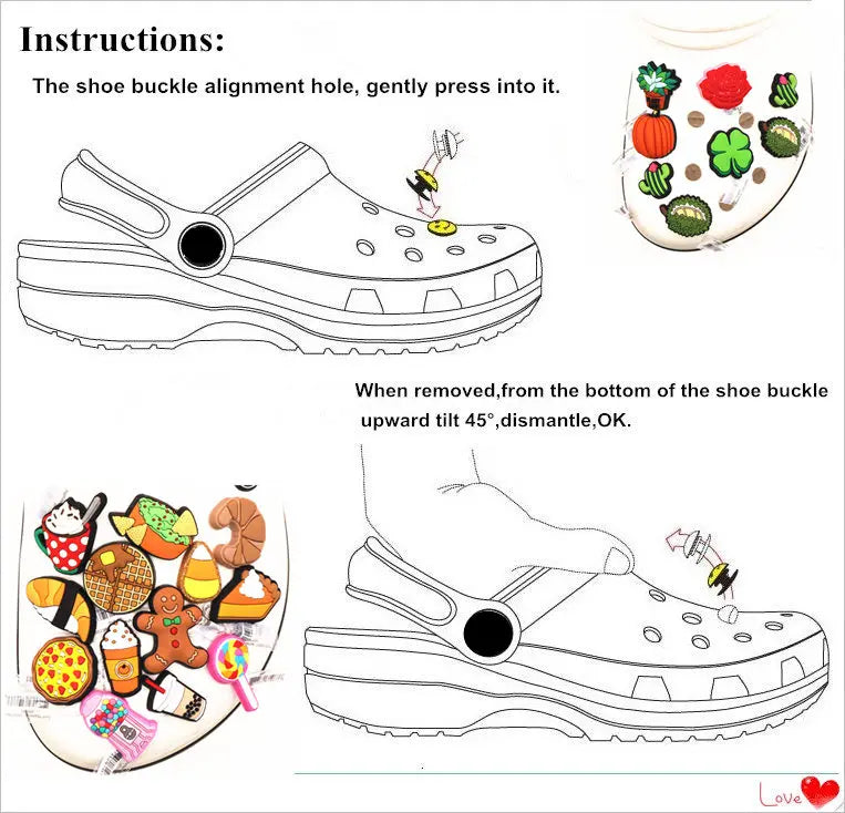 Halloween Shoe Charms