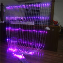 LED Meteor Shower Rain Waterfall Curtain Lights