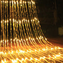 LED Meteor Shower Rain Waterfall Curtain Lights