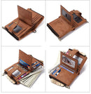 Genuine Leather RFID Wallet