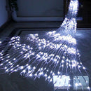 LED Meteor Shower Rain Waterfall Curtain Lights
