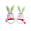 Easter Funny Glasses Props – Kids’ Cartoon Bunny & Eggshell Eyeglass Frames, Non‑Woven Fabric Easter Party Decorations & Gifts