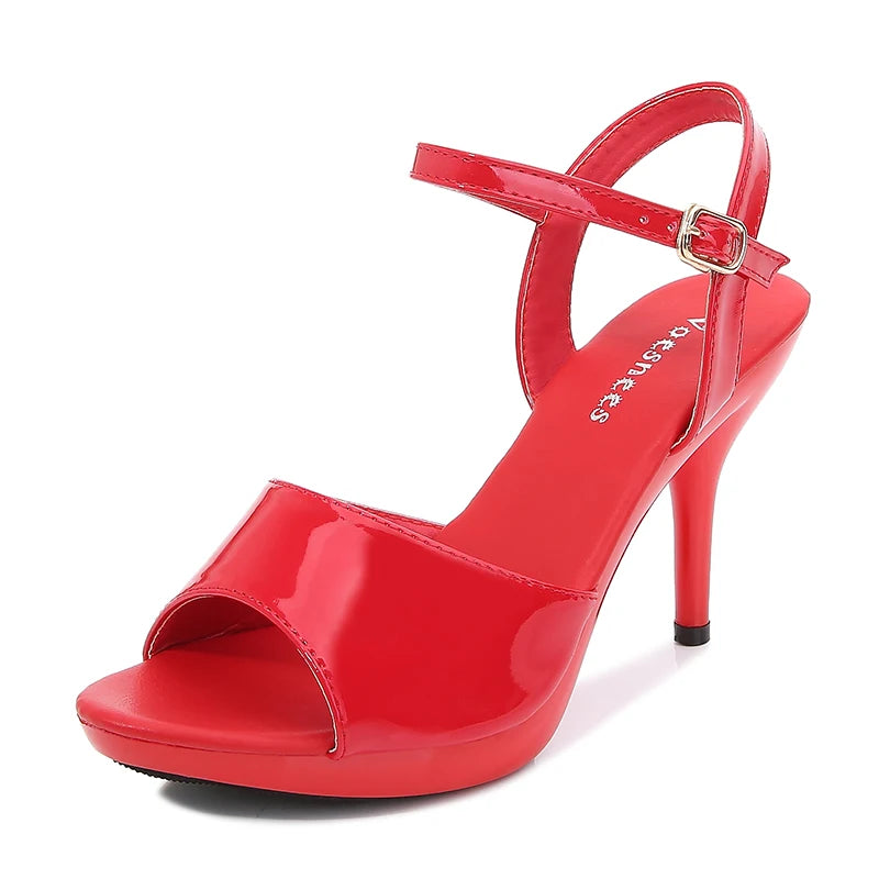 Modern Platform High Heels – 6.7" Stiletto Sandals for Pole Dance, Parties & Summer Fashion (US 4–10.5)