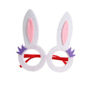 Easter Funny Glasses Props – Kids’ Cartoon Bunny & Eggshell Eyeglass Frames, Non‑Woven Fabric Easter Party Decorations & Gifts