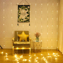 LED Meteor Shower Rain Waterfall Curtain Lights