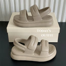 Thick Sole Women's Summer Slip-on Sandals
