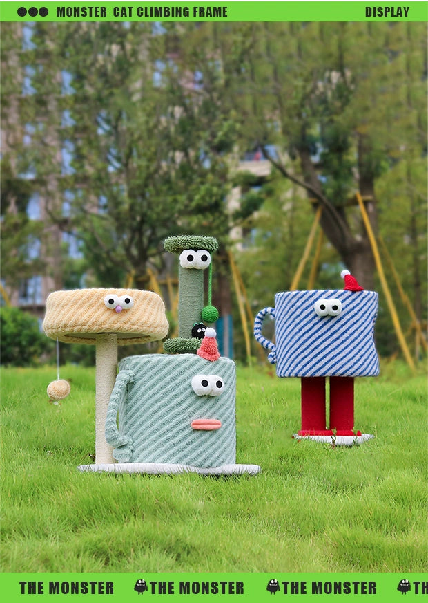 Small Monster Cat Climbing Frame