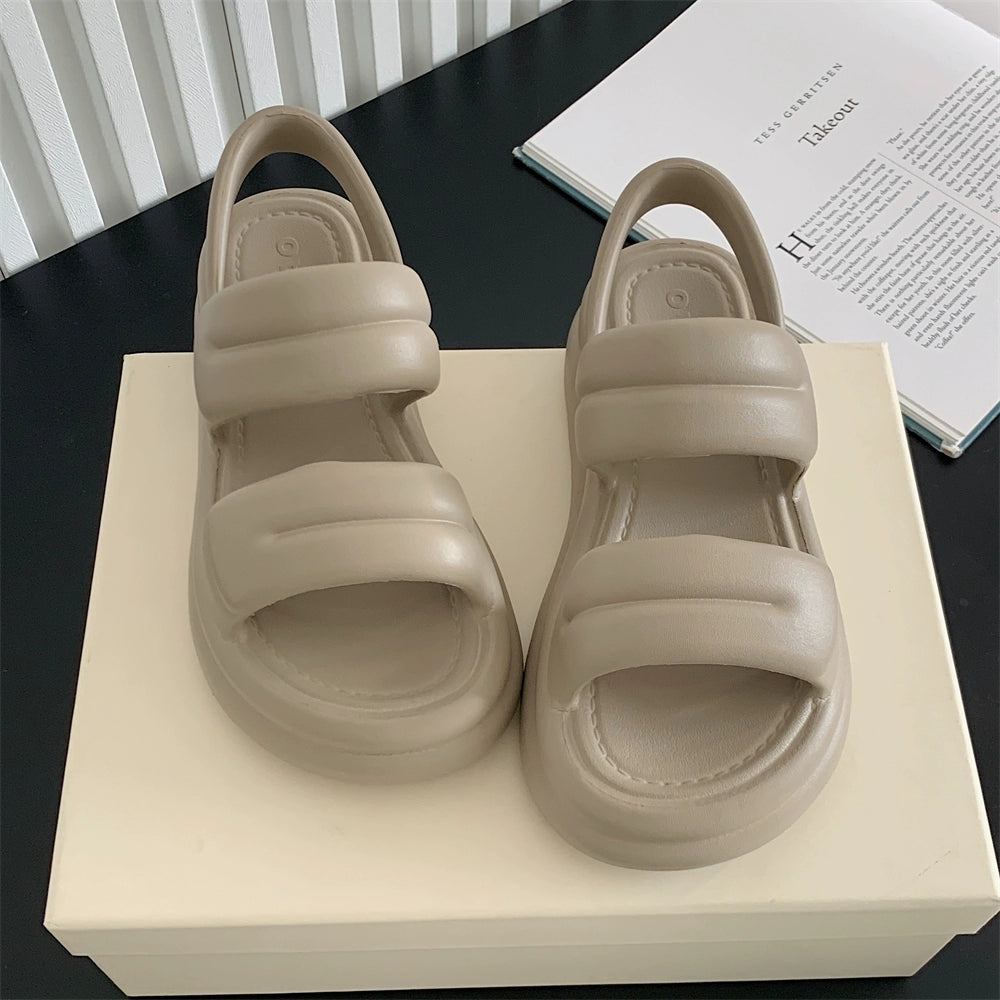 Thick Sole Women's Summer Slip-on Sandals