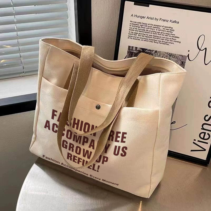 Artsy Student Book Canvas Bag - OLM Store