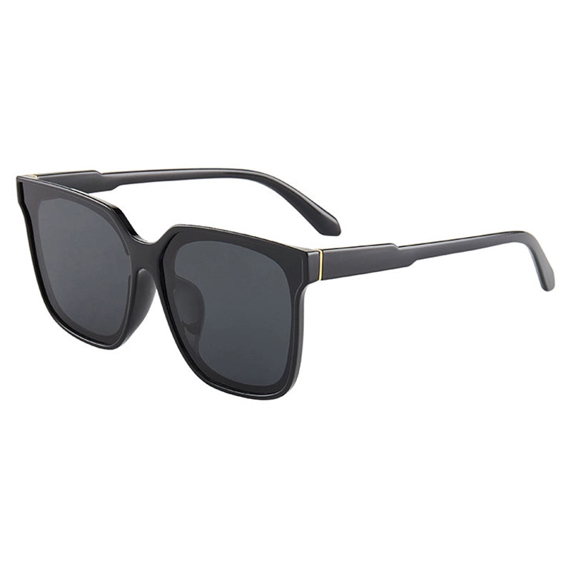 Women’s Premium Black Slimming Retro Sunglasses