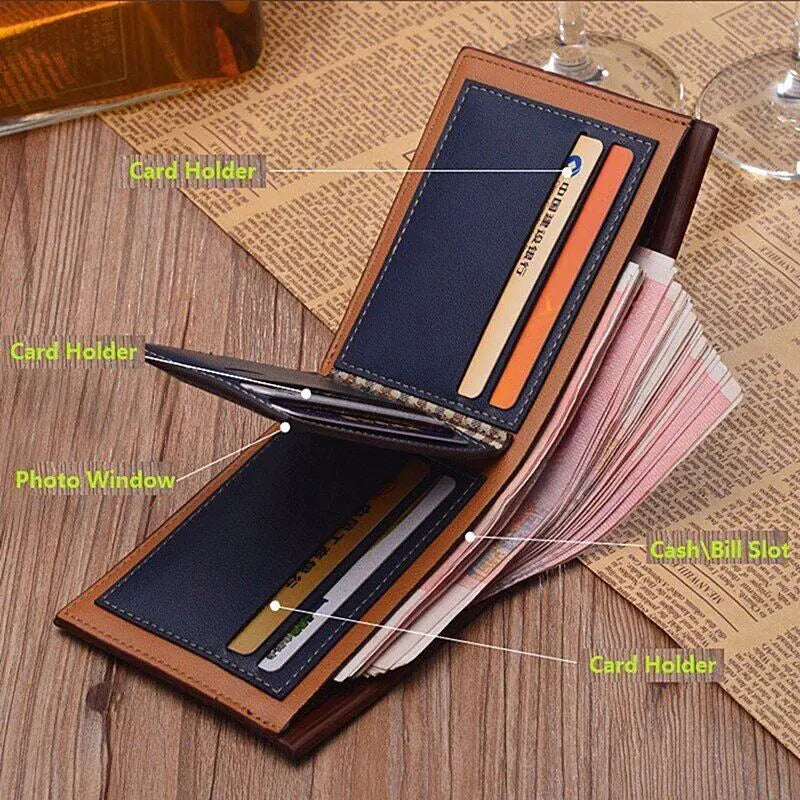 Men’s Bifold Leather Wallet