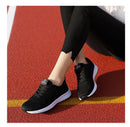 Breathable Mesh Lace-Up Sneakers