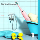Children's Waterproof Rechargeable Sonic Toothbrush