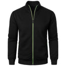 Men’s Zipper Cardigan Stand Collar Jacket