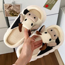 Cartoon Bear Kids Slippers
